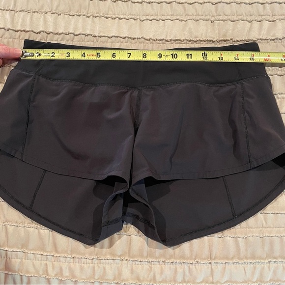 Lululemon Speed Up Short 2.5" Black 6 W7AJBR Activewear Workout Summer Athletic - Picture 9 of 11
